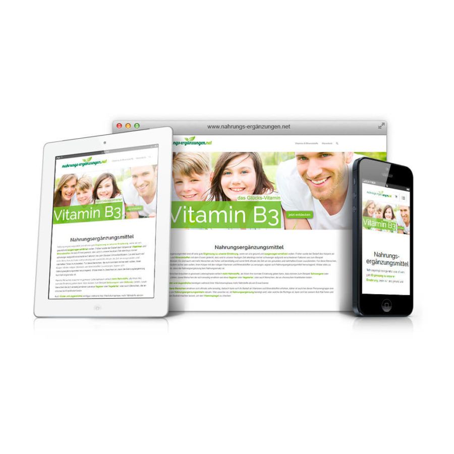 Website-Design von Vitamin BB.