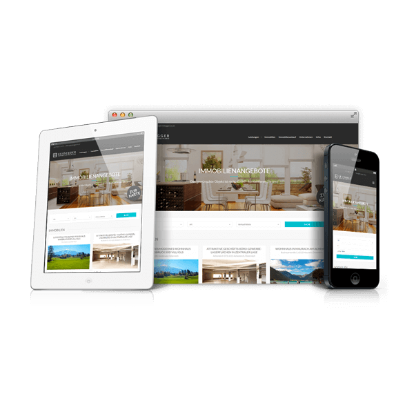 Immobilienmakler Webdesign Achensee