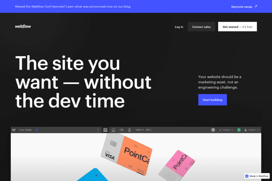 Webflow CMS